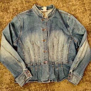 Jones New York Sport Stretch Denim Jacket